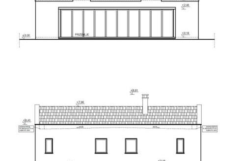 Atrakcyjna działka budowlana z projektem budowy willi, Hvar